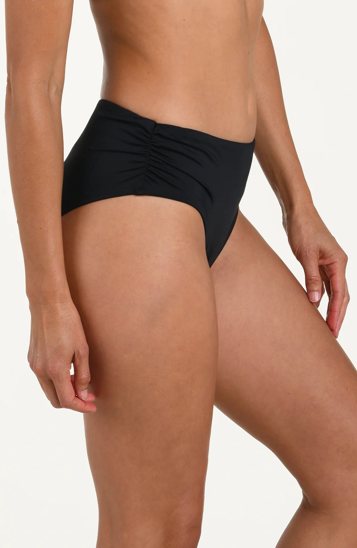 La Blanca Black Mid Rise Bottom