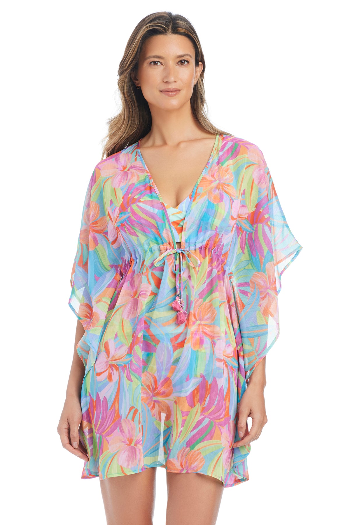 Bleu Rod Beattie Bellissimo Botanica Caftan
