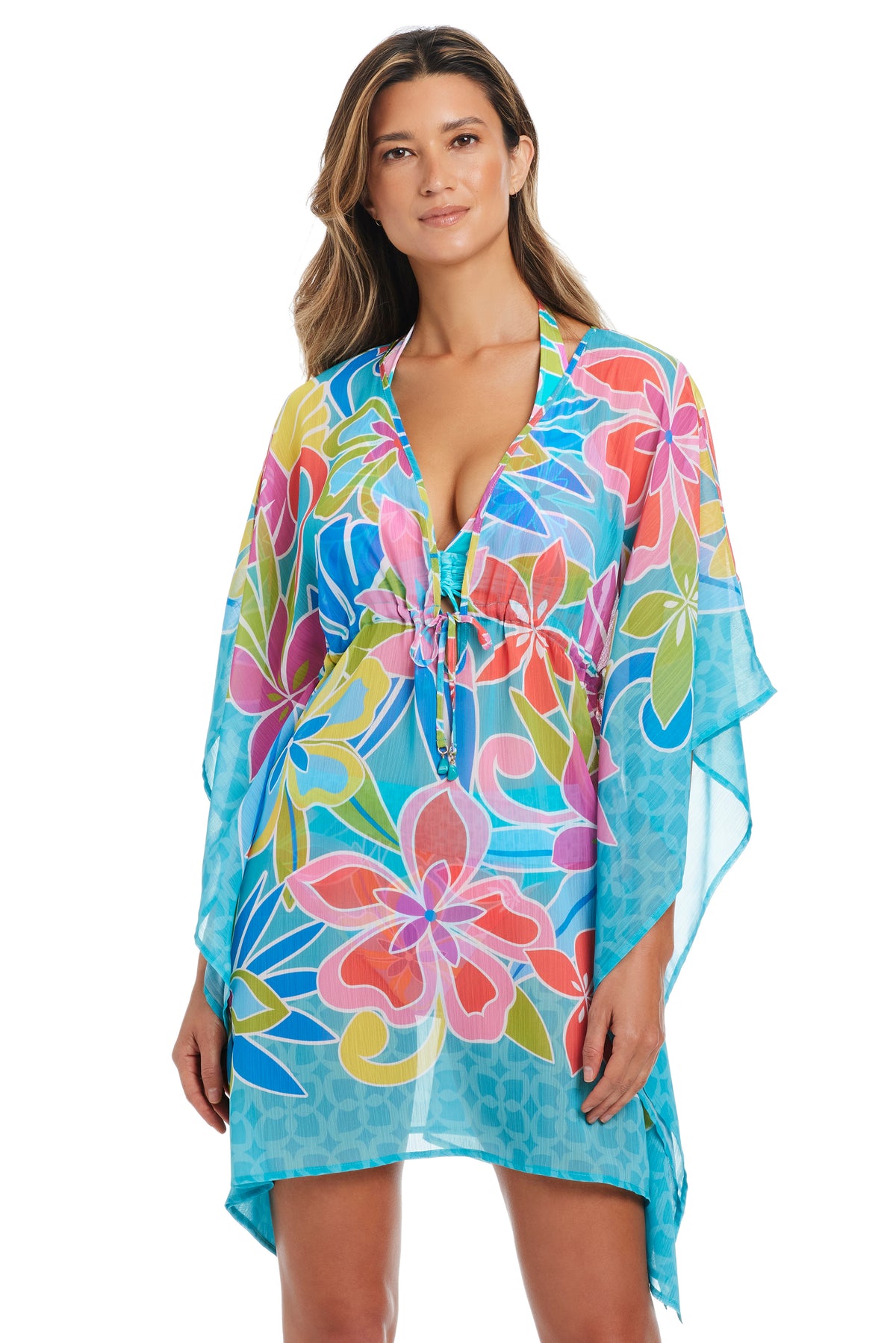 Bleu Rod Beattie Barcelona Bloom Caftan