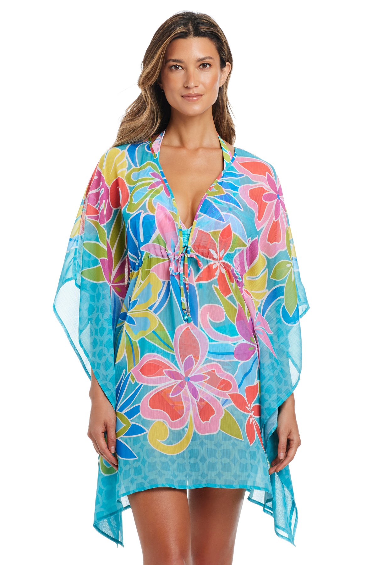 Bleu Rod Beattie Barcelona Bloom Caftan