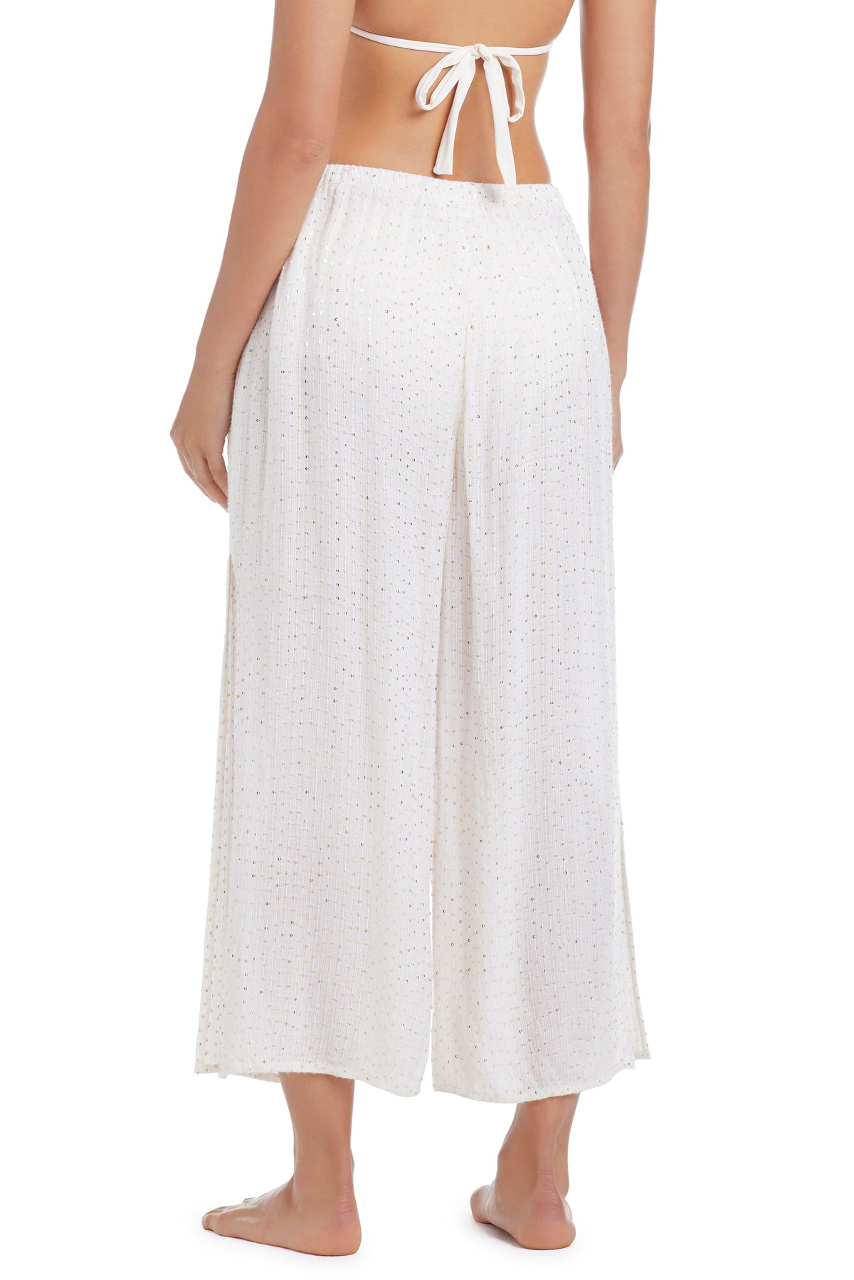 Bleu Rod Beattie Golden Hour Serquin Side Slit Pants