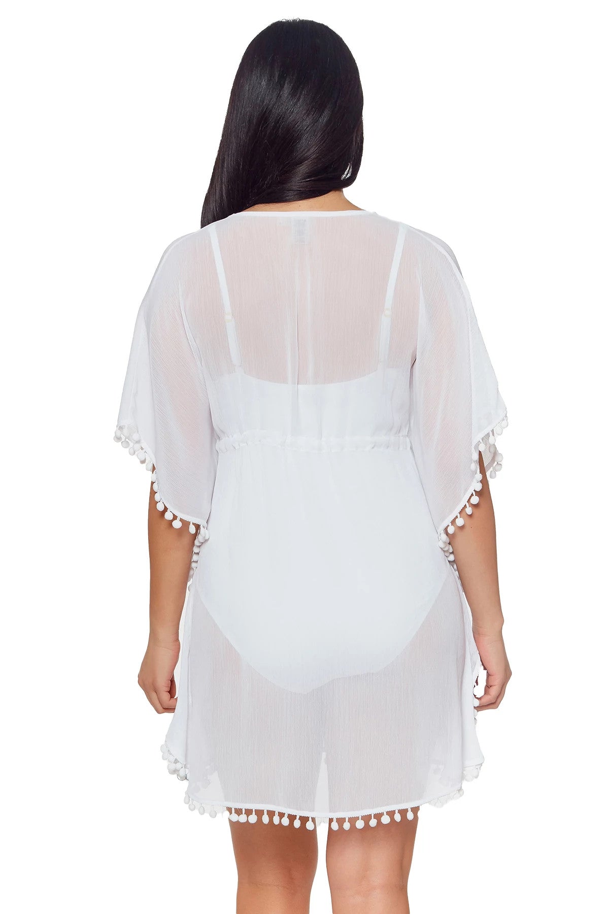 Bleu Rod Beattie Gypset White Caftan
