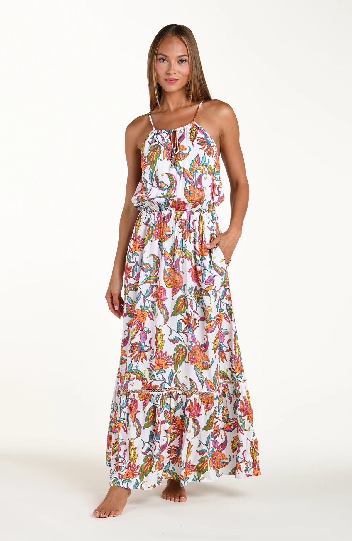 Sunshine 79 Wild Vines Maxi Dress