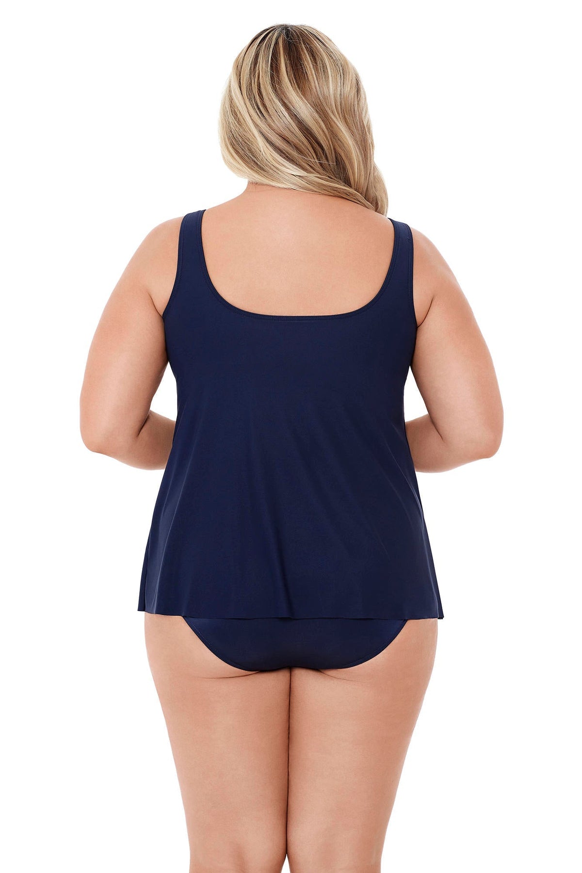 Miraclesuit Plus Ursula Midnight Tankini Top - Key West Swimwear