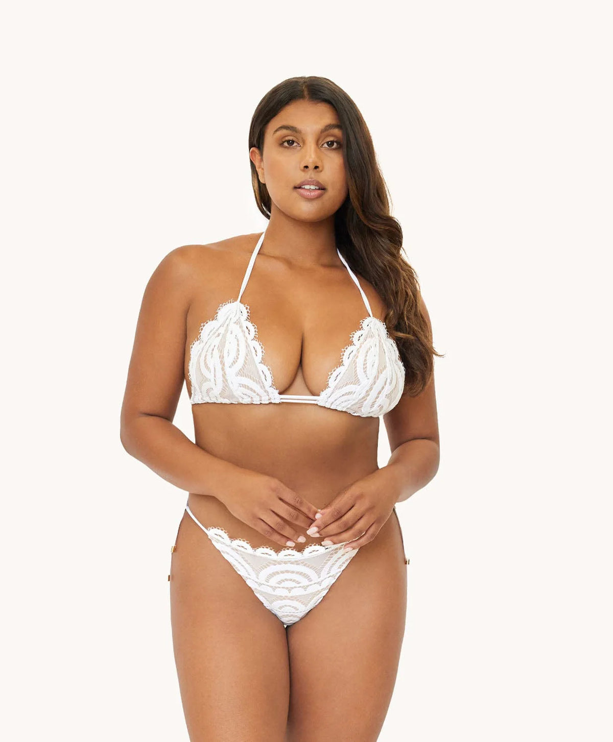 PQ Swim Lace Tie Full Bottom