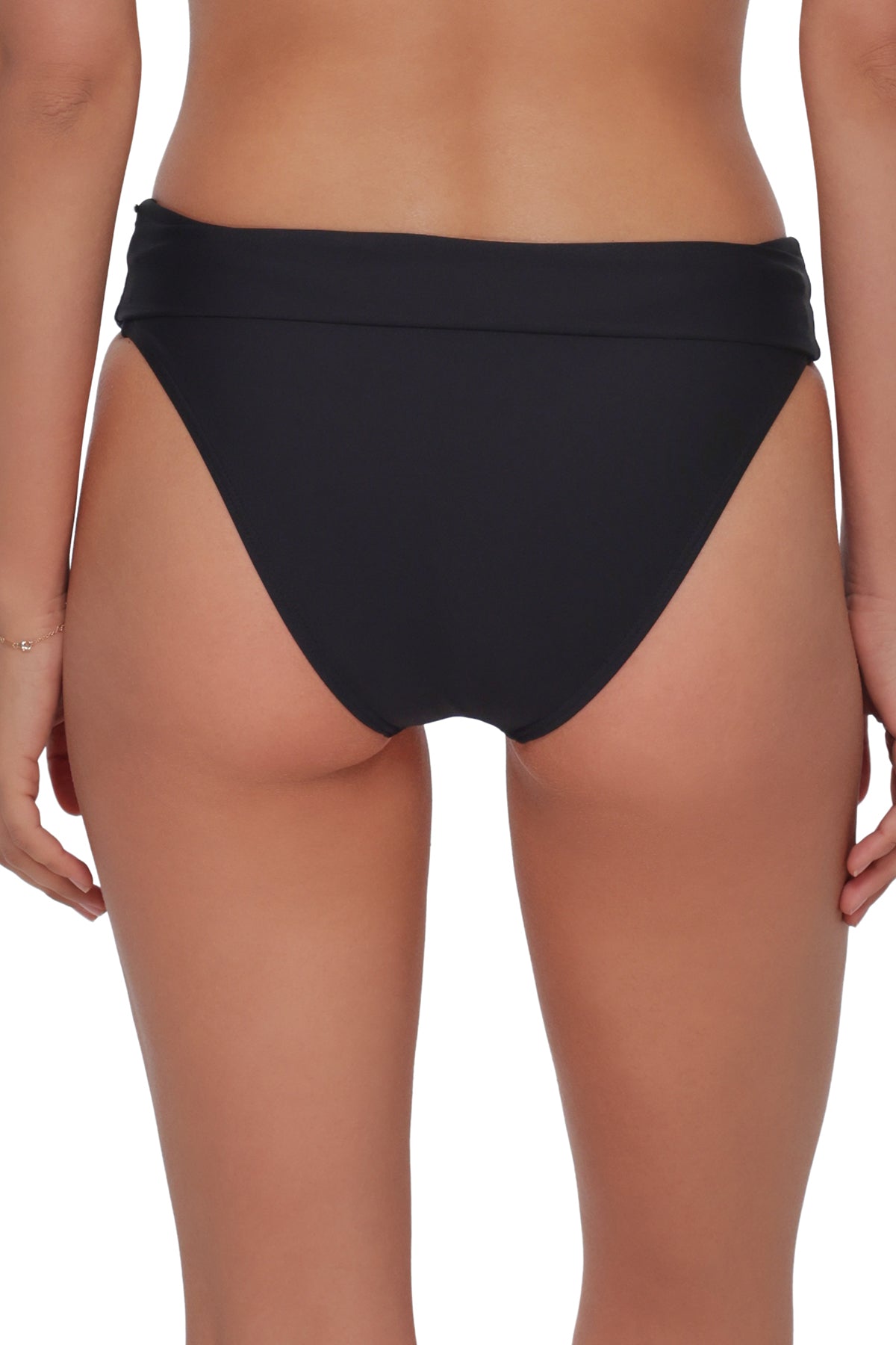 Swim Systems Black Laura Fold Over Bottom