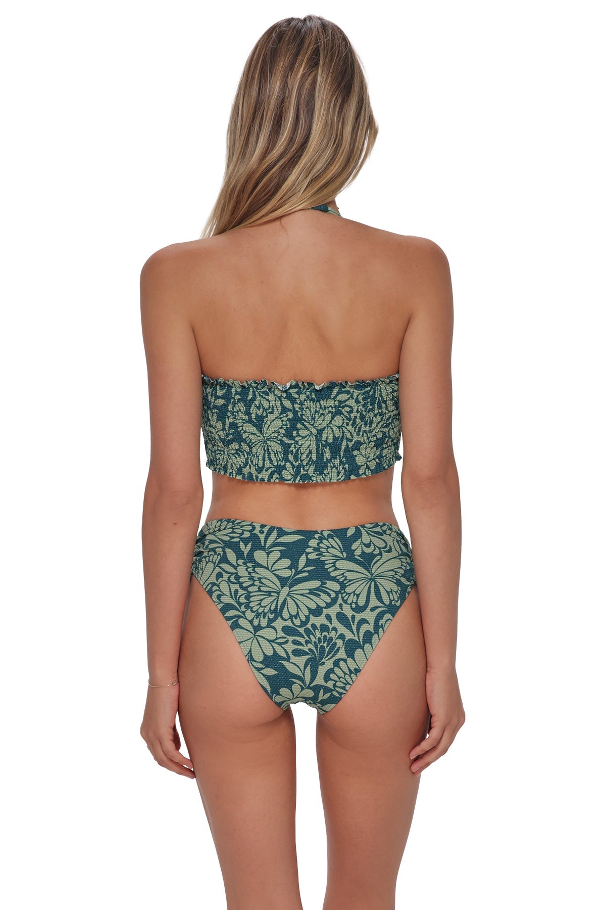 Swim Systems Flutter Lurex Kali Tube Top
