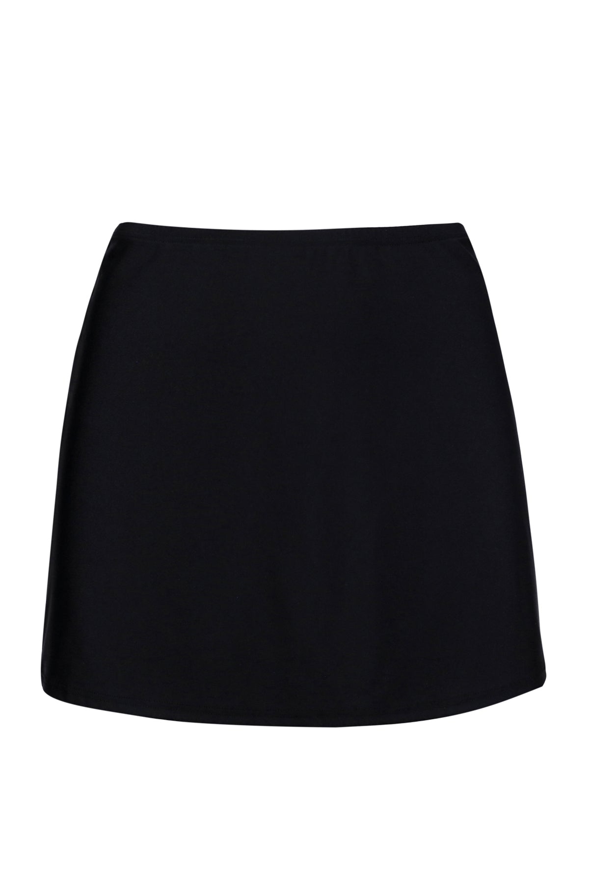 Swim Systems Black Bree Mini Skirt Cover-Up