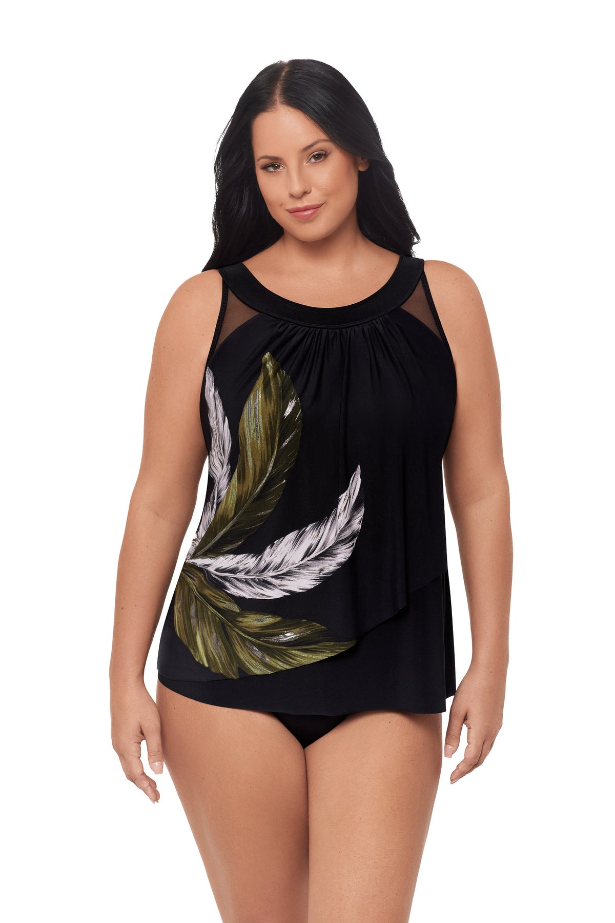 Miraclesuit Plus Boca Grande Ursula Tankini Top