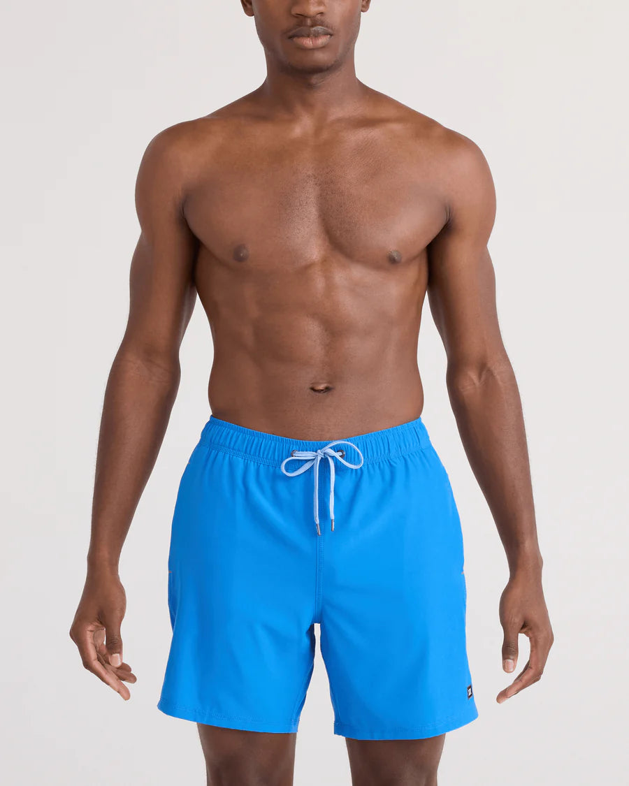 SAXX Swim Oh Buoy 2N1 Volley 7" Bold Blue