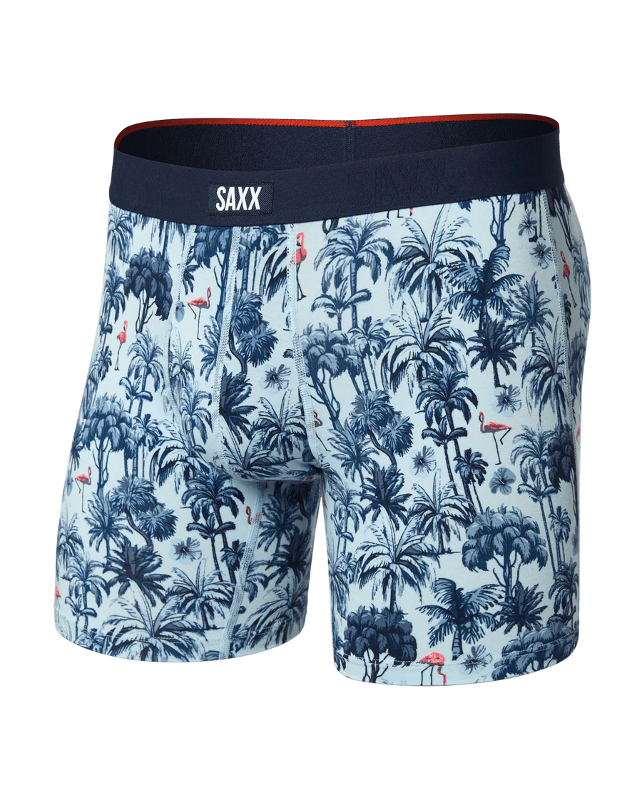 SAXX Underwear Vibe Extra Soft Comfort Boxer Brief Palm Mix-Atmosphere