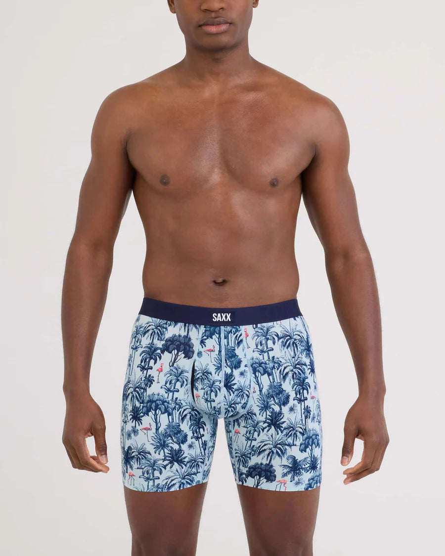 SAXX Underwear Vibe Extra Soft Comfort Boxer Brief Palm Mix-Atmosphere