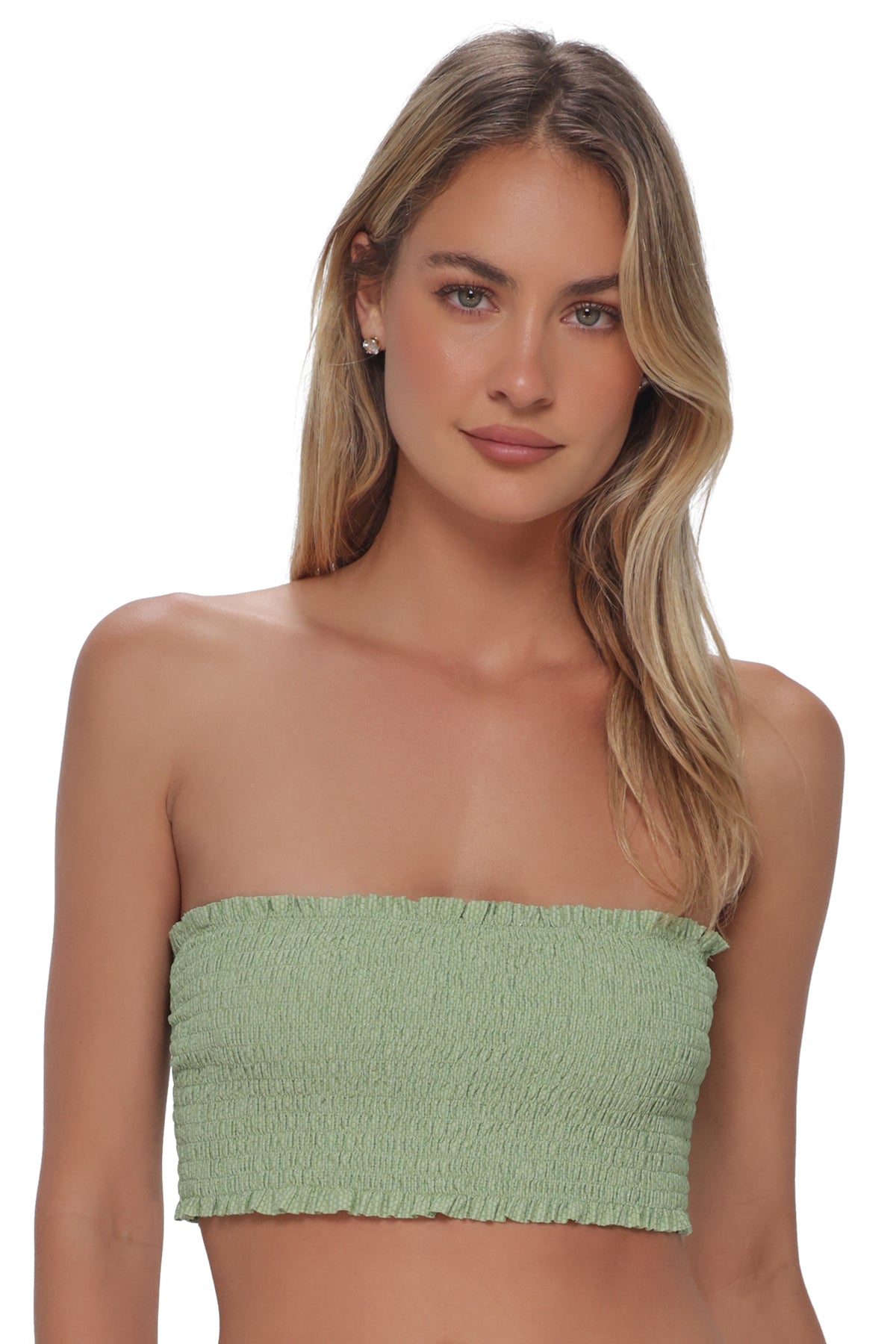 Swim Systems Aloe Lurex Kali Tube Top