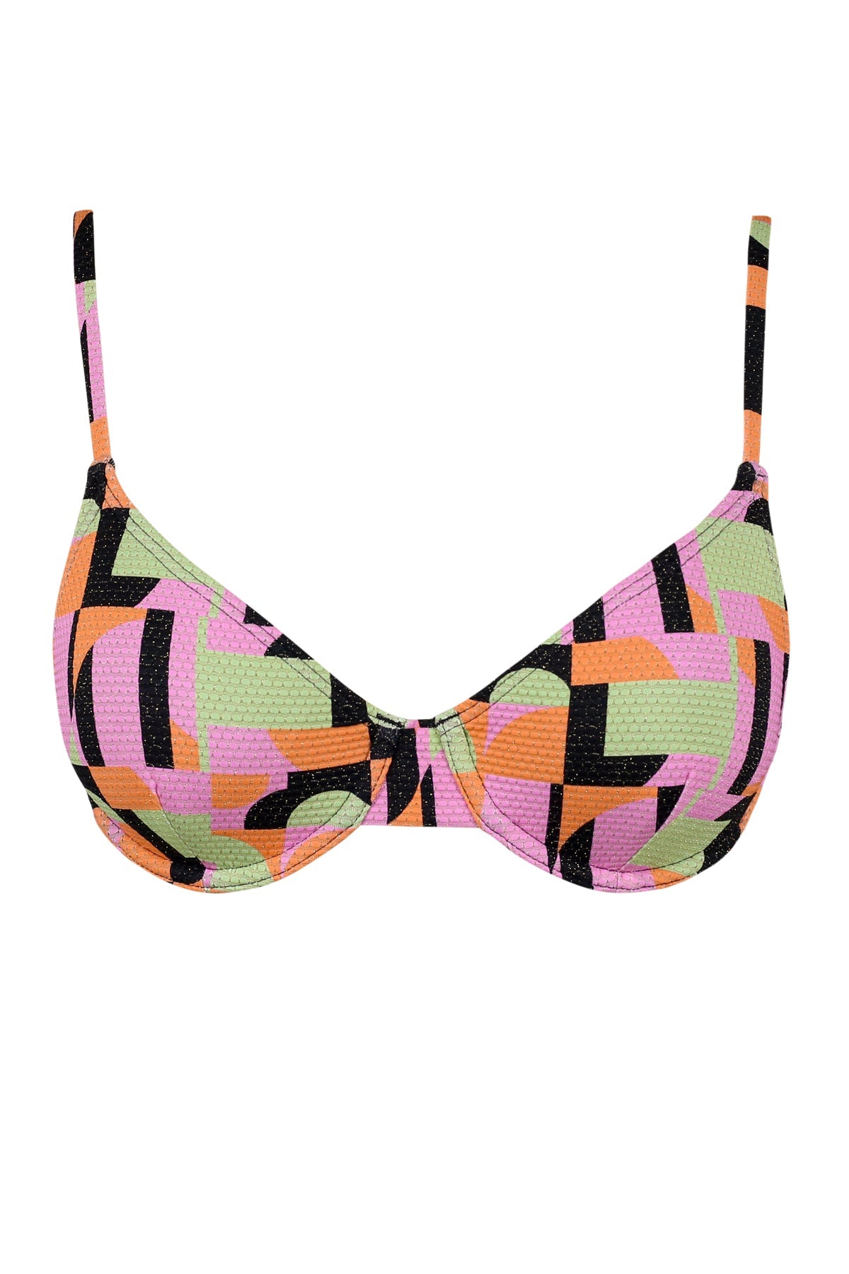 Swim Systems Mod Mirage Lurex Jolene Underwire Top