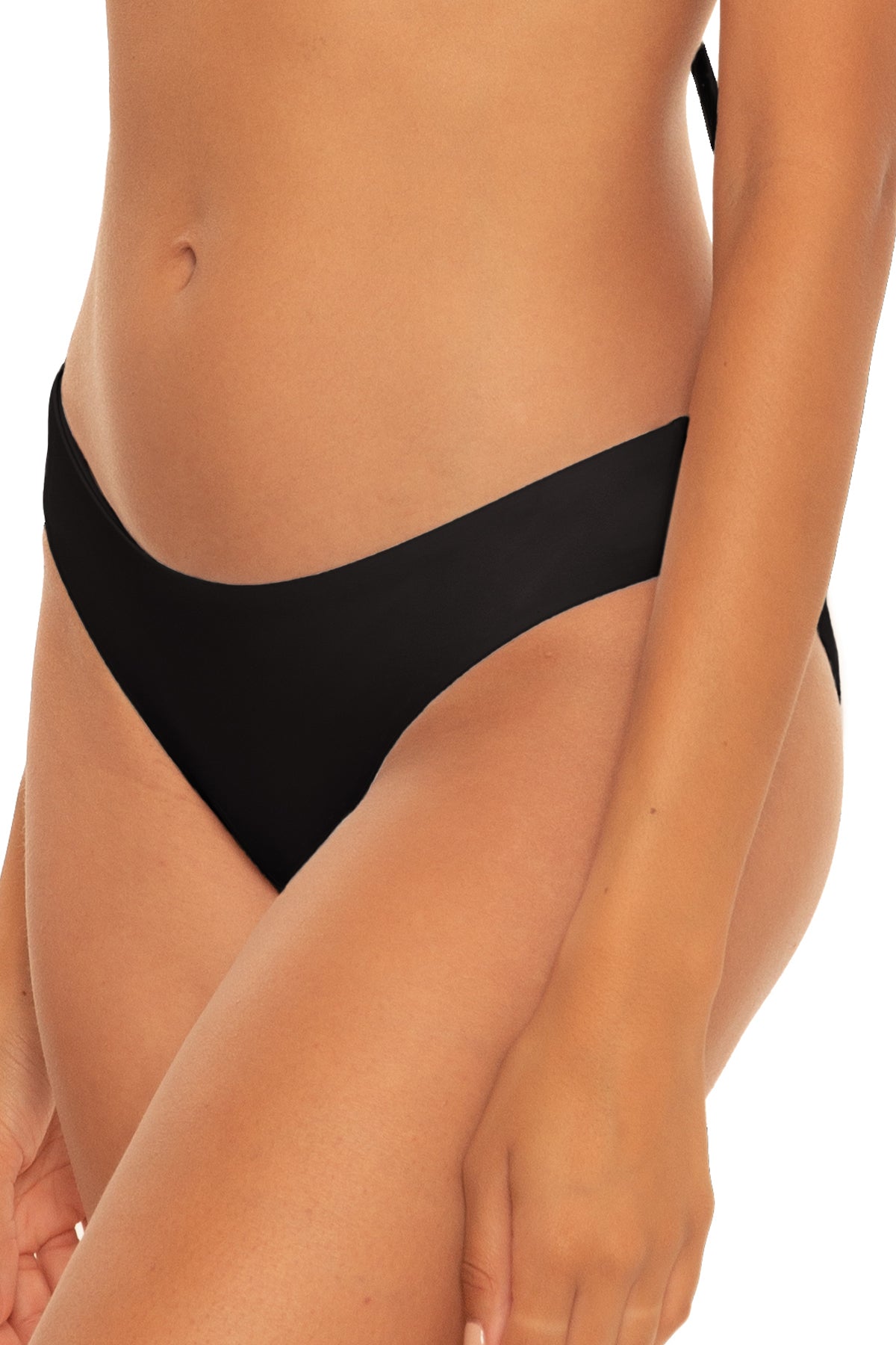 Becca Black Color Code Ruched Hipster Bottom