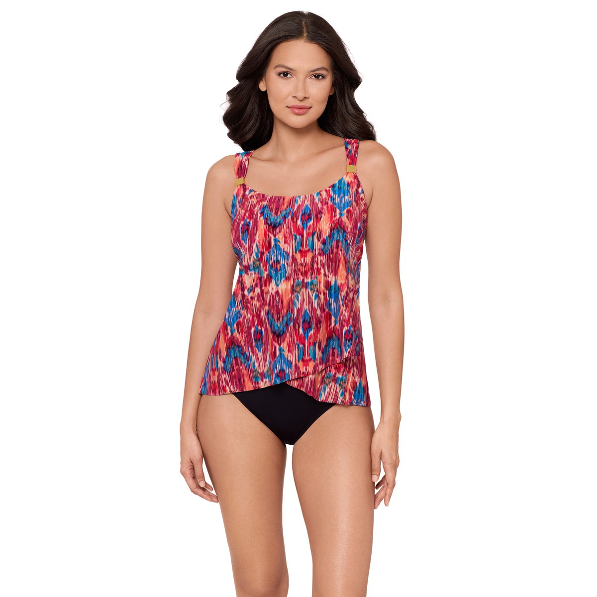 Miraclesuit Ikat Dorado Dazzle Tankini Top