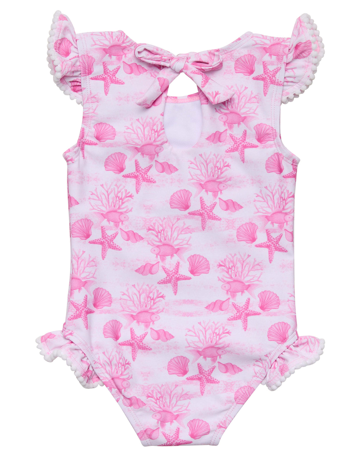Snapper Rock Pink Lagoon Frill Suit