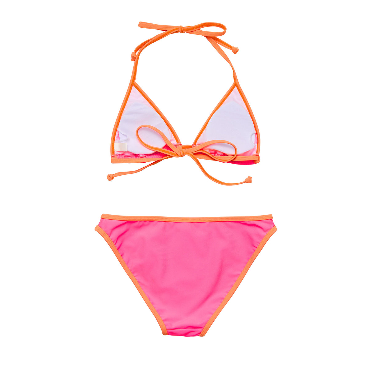 Snapper Rock Sunset Sorbet Teen Triangle Bikini Set