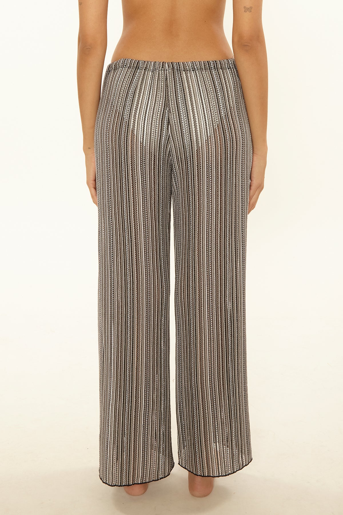 Becca Seaside Black Split Leg Pants