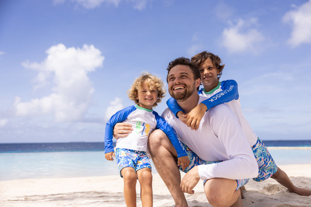 Snapper Rock Breakwater Beach Boy Rashguard