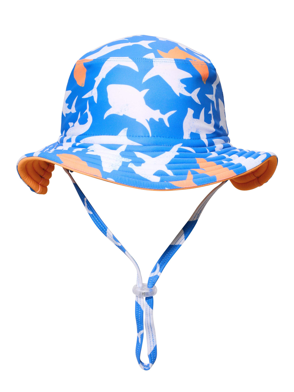 Snapper Rock Shark Squad Reversible Bucket Hat