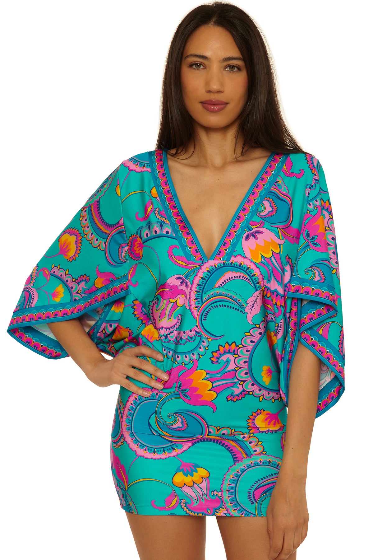 Trina Turk Mykonos V-Neck Tunic