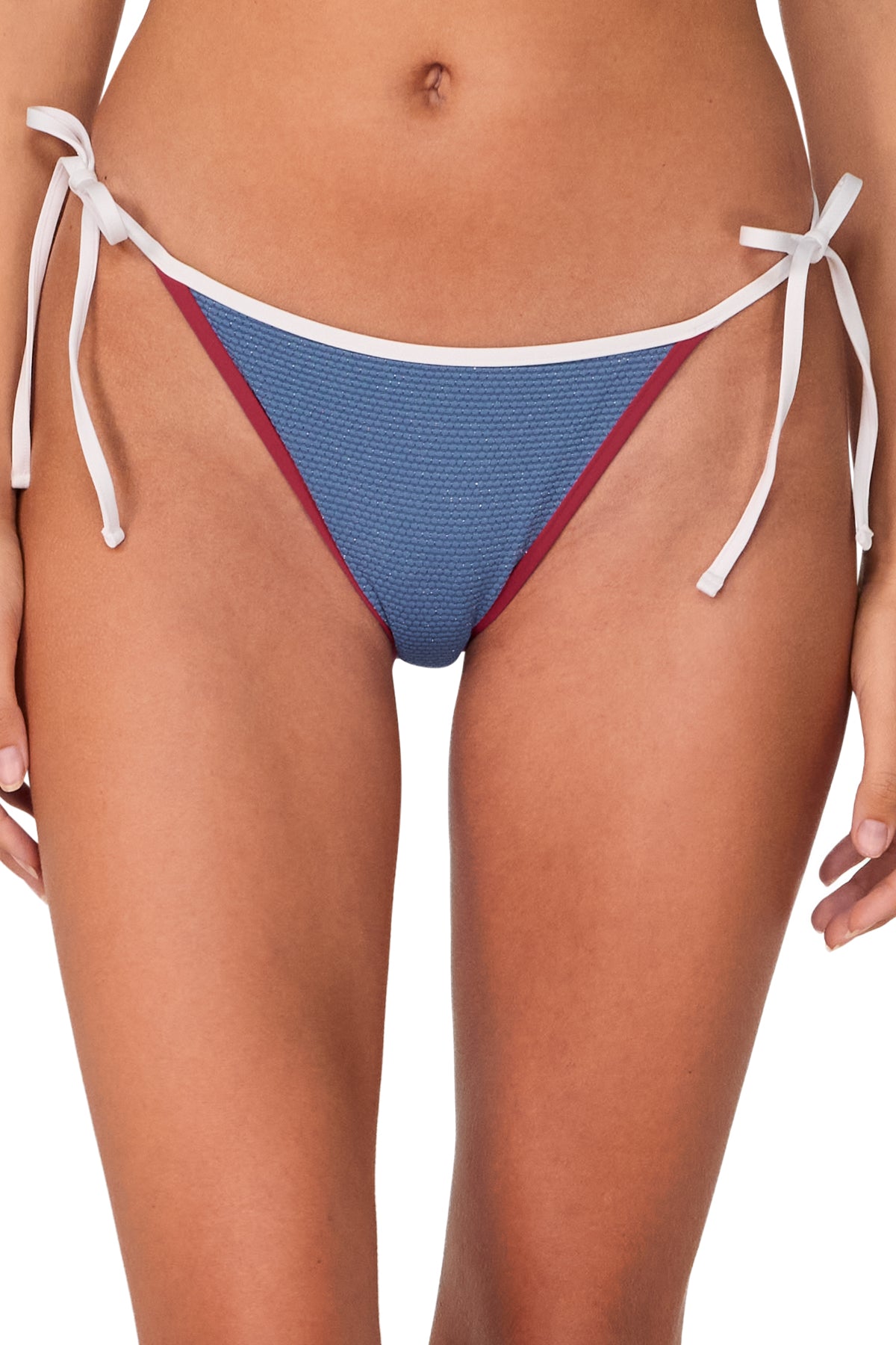 Swim Systems Banner Blue Lurex Kit Tie Side Bottom