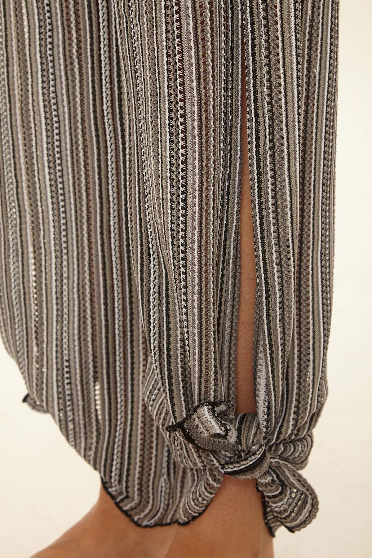 Becca Seaside Black Split Leg Pants