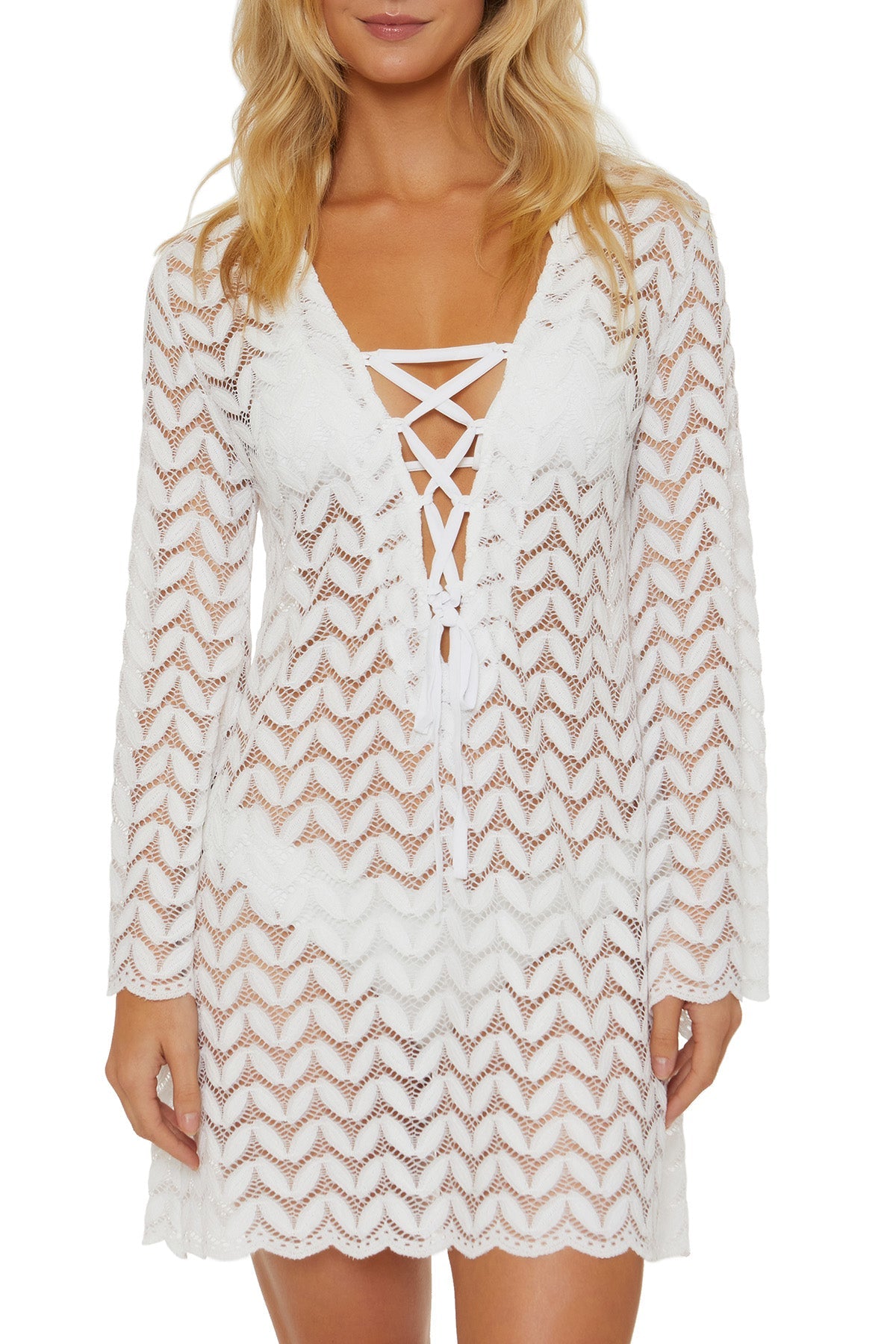 Isabella Rose Venice Cloud Sheer Tunic