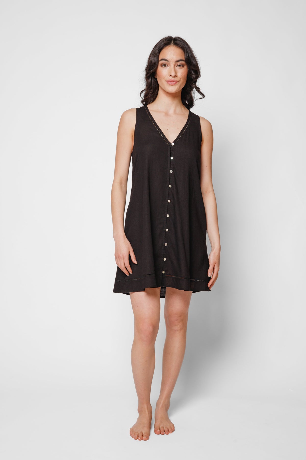 KOY Resort Capri Black Mini Dress