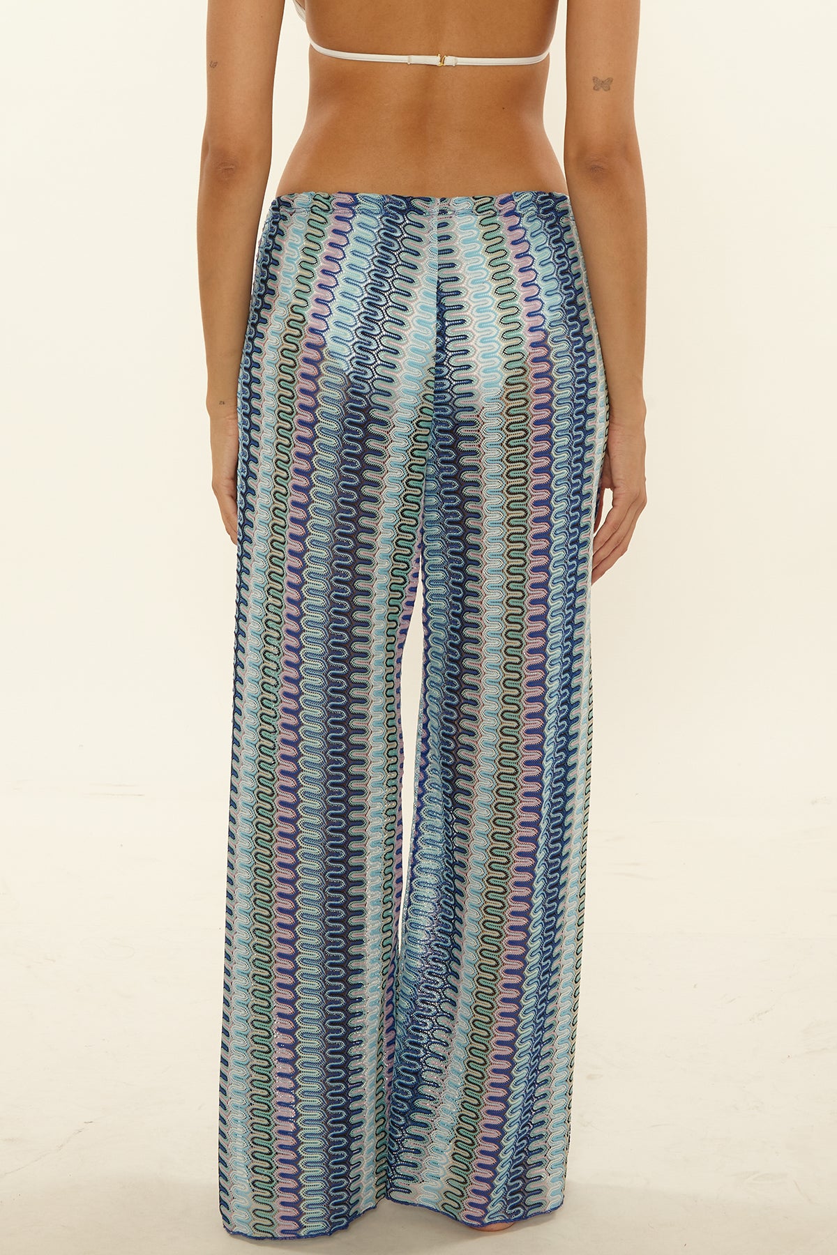 Becca Sundown Split Leg Knit Pants