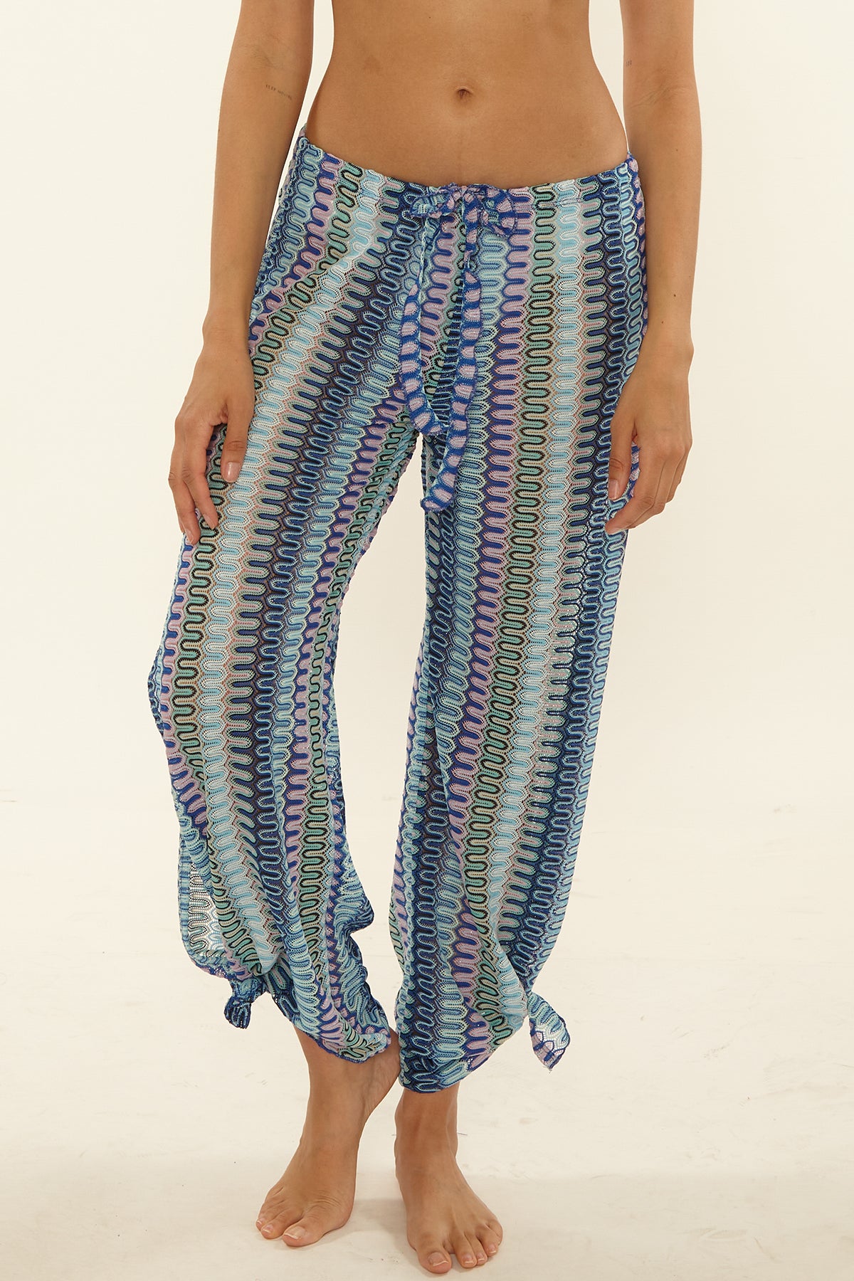 Becca Sundown Split Leg Knit Pants