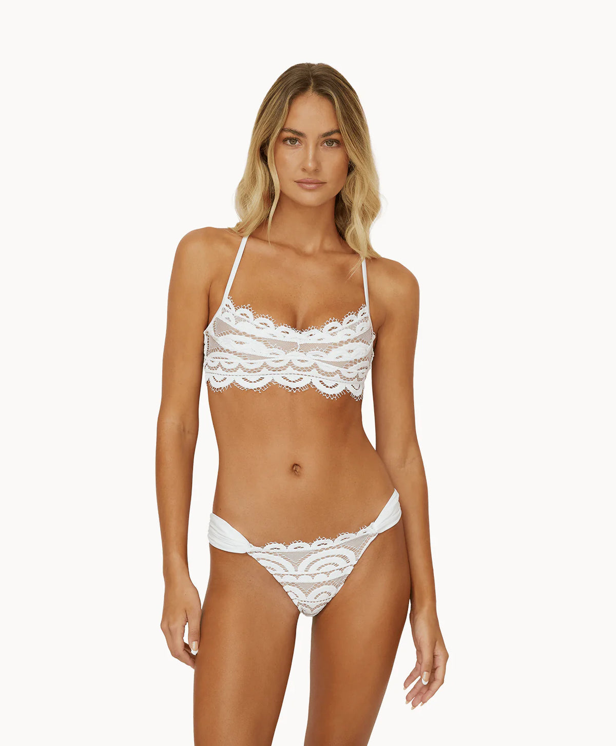 PQ Swim Lace Bralette Top