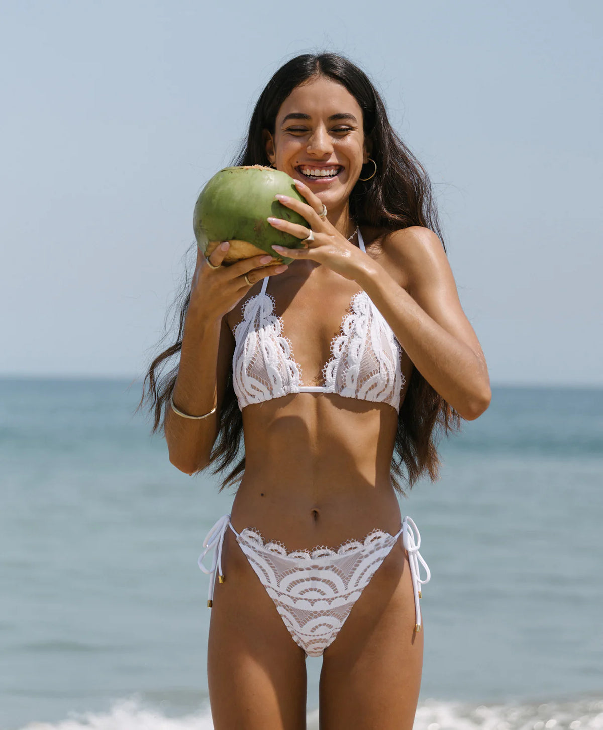 PQ Swim Lace Tri Top